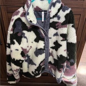 Fabletics Multicolor Sherpa Jacket